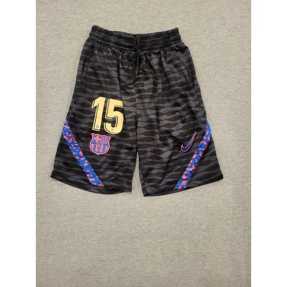 Nike‎ FC Barcelona Dri-Fit Strike Soccer Shorts Kids Size 5,22